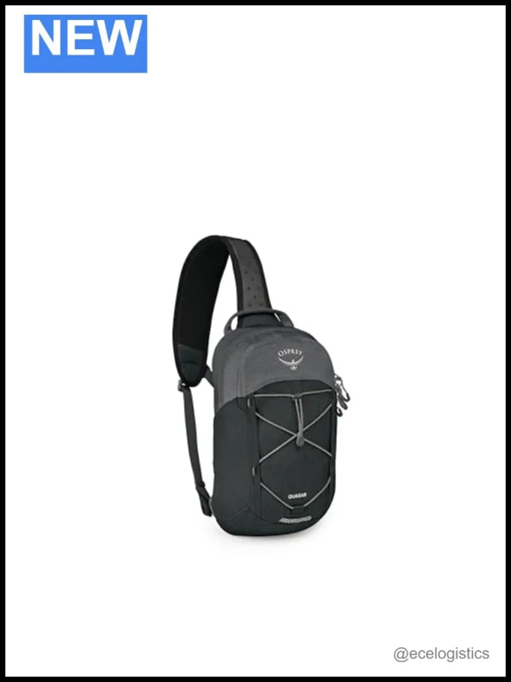 Osprey Quasar Shoulder Sling Bag Nylon Crossbody Tablet Water Bottle Pocket